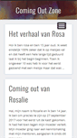 Mobile Screenshot of comingoutzone.nl